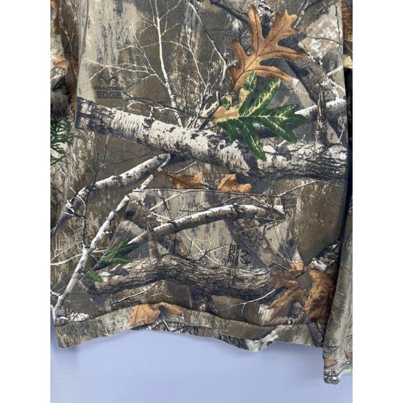 Magellan Outdoors Hoodie Sweatshirt Kids XL Brown Realtree Camo Fleece Hunting - Picture 7 of 11